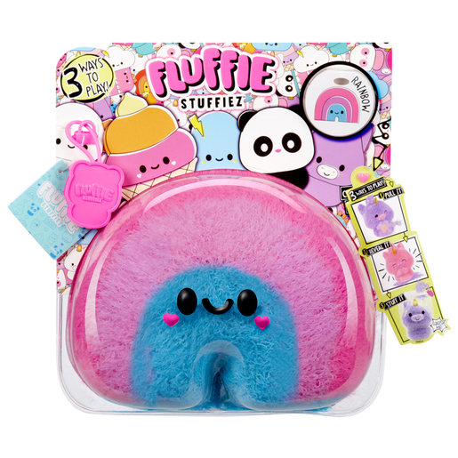 Fluffie Stuffiez Rainbow Soft Toy (Styles Vary)
