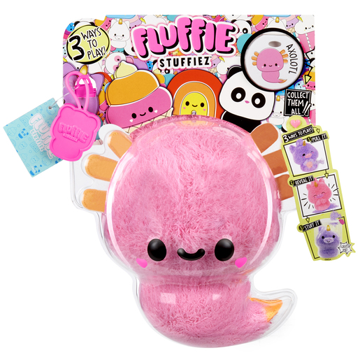 Fluffie Stuffiez Axolotl Soft Toy (Styles Vary)
