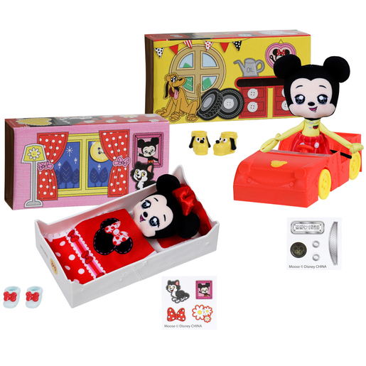 Image of Disney Sweet Seams - Mickey Mouse and Minnie Mouse Doll 2 Pack