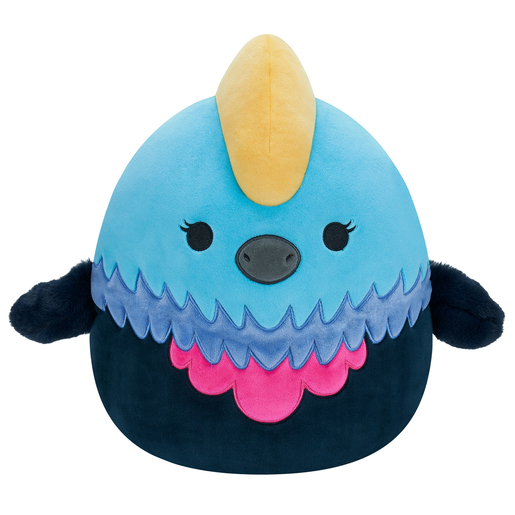 Original Squishmallows 12' Soft Toy - Melrose the Cassowary