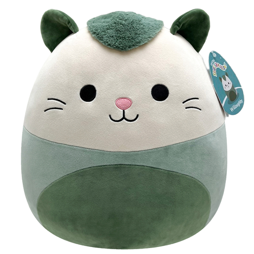 Original Squishmallows 16' Soft Toy - Willoughby the Green Possum