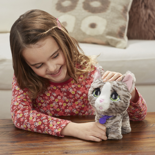 FurReal Walkalots Big Wags Cat Electronic Pet The Entertainer