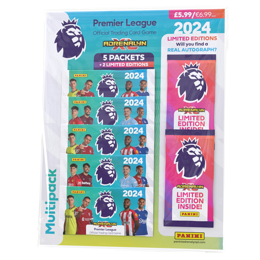 Panini Premier League 2024 Adrenalyn XL Multipack (Styles Vary)