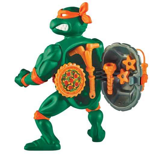 Teenage Mutant Ninja Turtles - Michelangelo Figure with Storage Shell