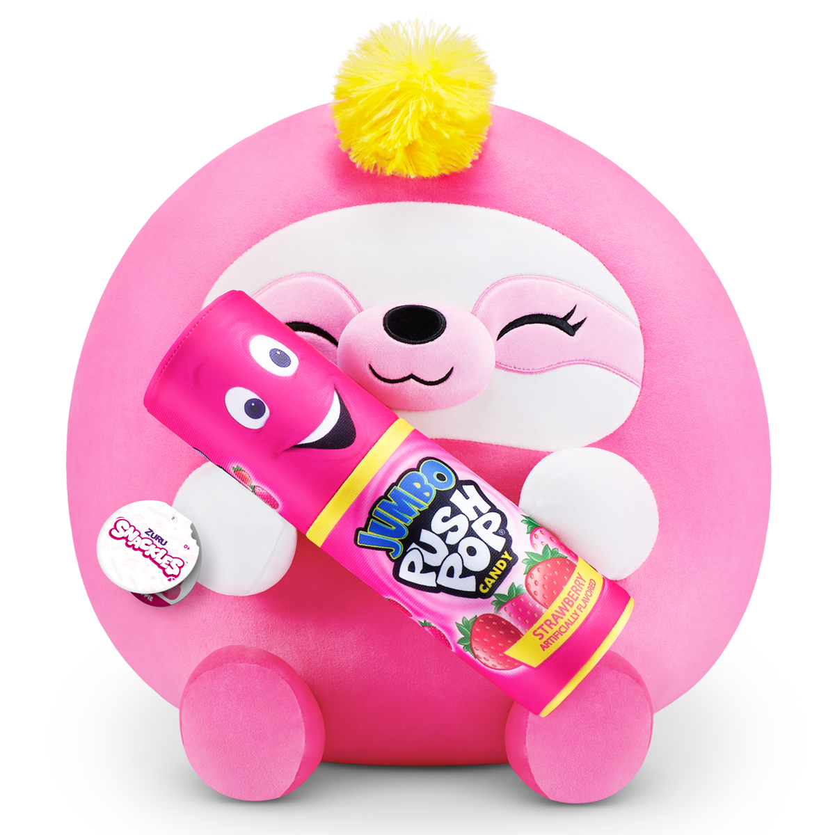 New Surprise Doll Zuru Snackles Super Soft Plush Snack Brand Cute Bear  Comic Sticker Toys Gifts for Boys and Girls