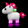 Adopt Me! Series 1 - Neon Unicorn Light Up Soft Toy