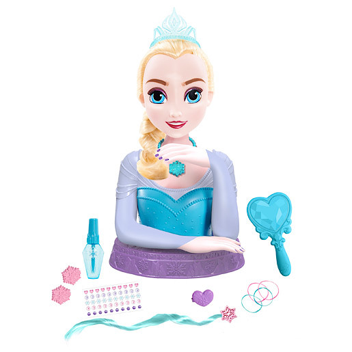  Disney Frozen Deluxe Elsa Styling Head
