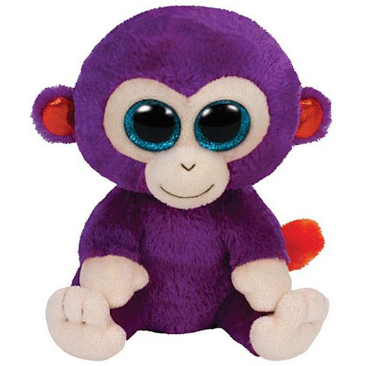 Ty Beanie Boos - Grapes the Monkey Soft Toy