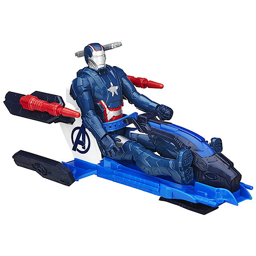 Marvel Avengers Titan Hero Iron Patriot Figure with Thruster Jet
