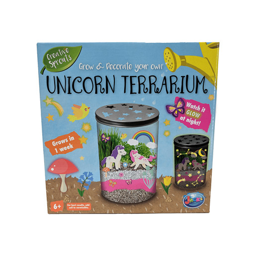 Grow and Decorate Your Own Unicorn Terrarium