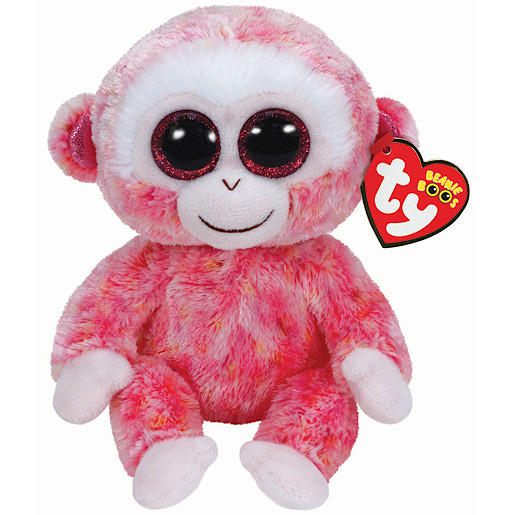 Ty Beanie Boos - Ruby the Monkey Soft Toy