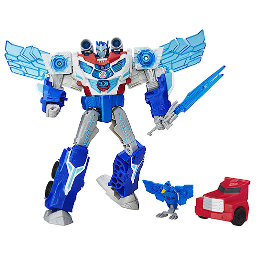 Transformers Robots in Disguise Power Surge Optimus Prime Figure