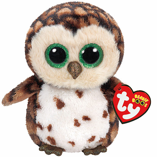Ty Beanie Boos - Sammy the Owl Soft Toy