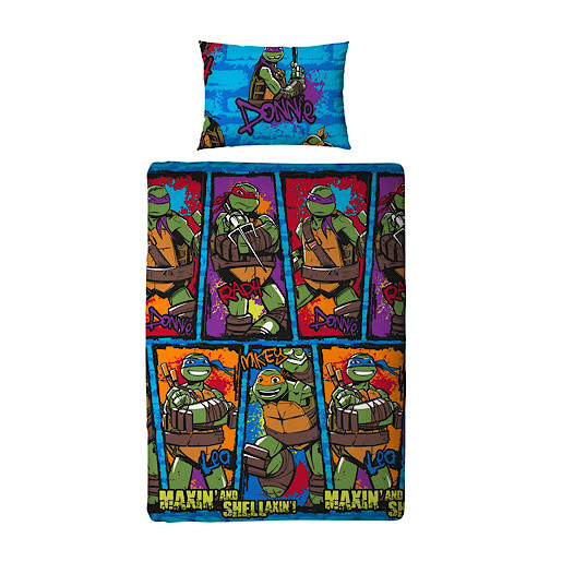 Teenage Mutant Ninja Turtles Urban Single Rotary Duvet Cover The