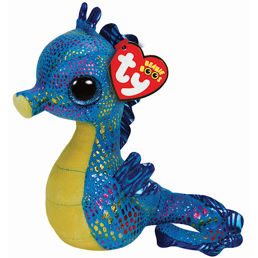 Ty Beanie Boos - Neptune the Seahorse Soft Toy