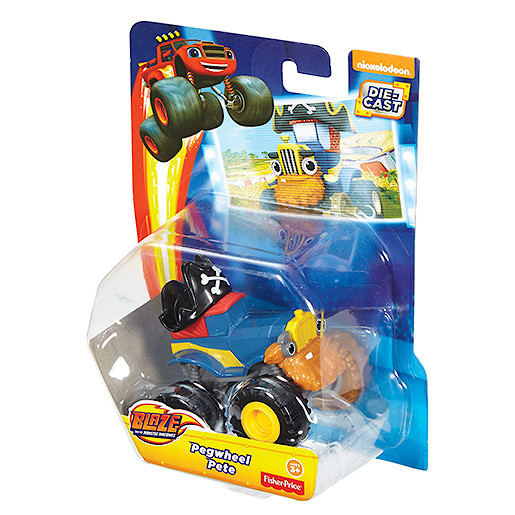 Fisher-Price Blaze and the Monster Machines Die Cast Vehicle - Pegwheel Pete