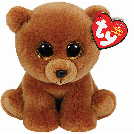 Ty Beanie Babies 15cm Soft Toy - Brownie