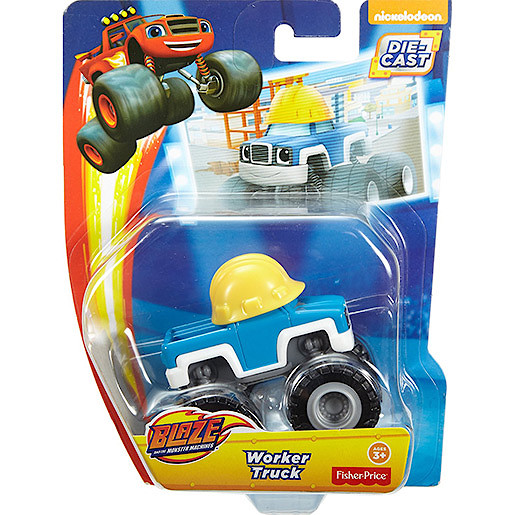 Fisher-Price Blaze and the Monster Machines Die Cast Vehicle - Worker Truck
