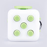 Fidget Cube Original Anti-Stress Toy - Green and White By ZURU