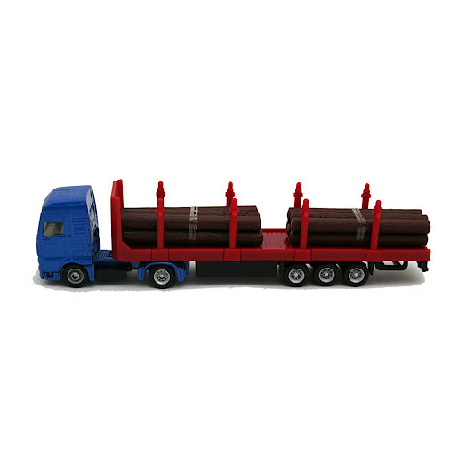 Die-Cast Log Transporter Truck