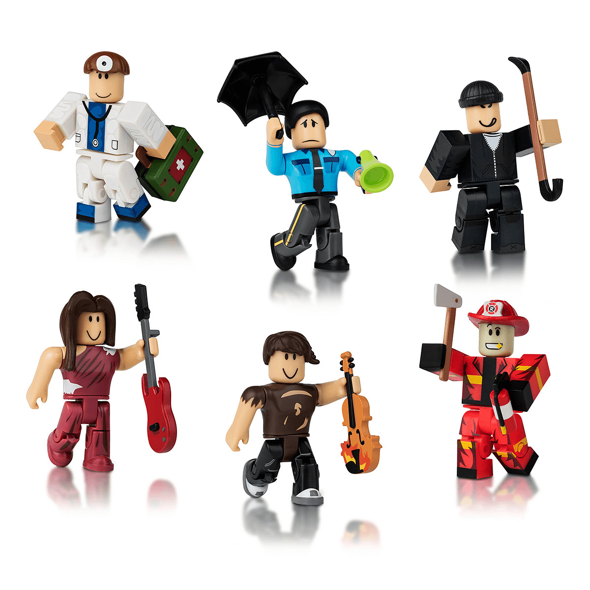 Roblox Citizens Of Roblox 6 Pack The Entertainer - asda roblox toys