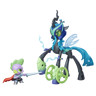 My Little Pony Guardians of Harmony - Queen Chrysalis vs. Spike The Dragon