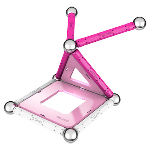 Geomag Kids Panels Magnetic Construction Pink Set – 22pc