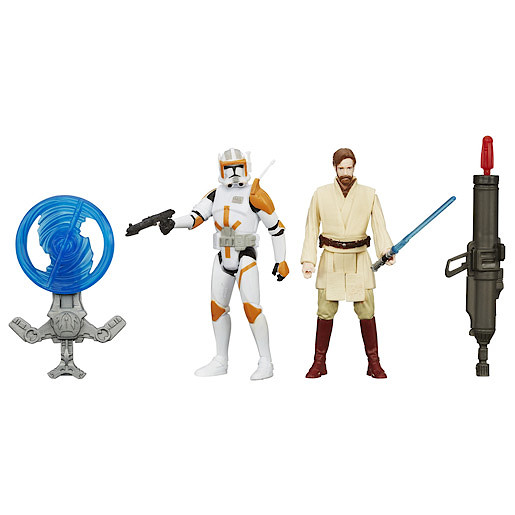  Star Wars 2 Figure Pack - Obi-Wan &amp; Commander Cody