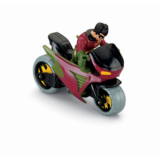 Imaginext DC Super Friends - Robin & Cycle Playset