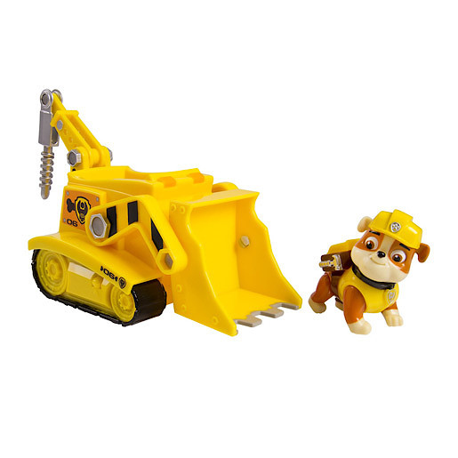Paw Patrol Construction Vehicle with Rubble