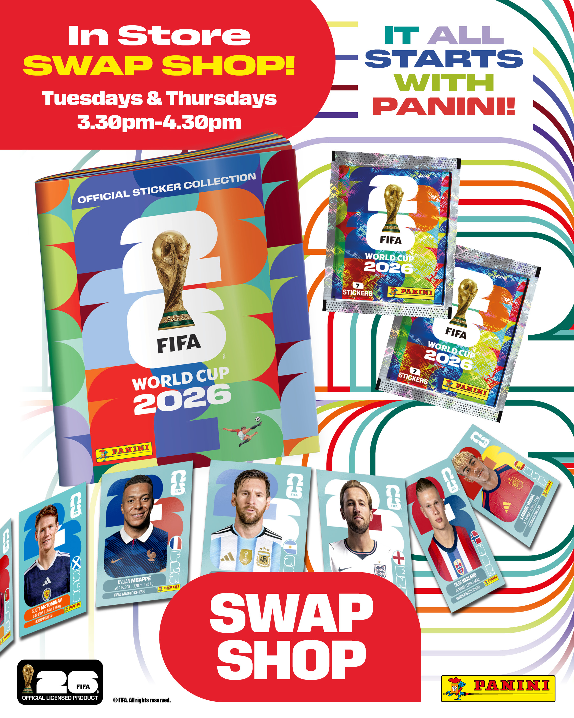 Panini swap shop