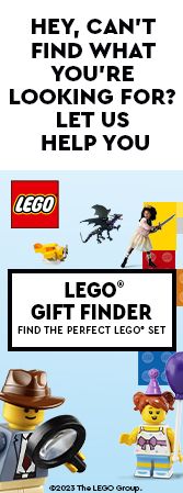 Hey, Cant find what you are looking for? Let us help you. Lego Gift Finder.
