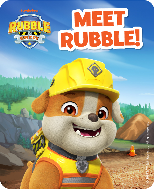 Meet Rubble From Paw Patrol Meet Rubble From Paw Patrol