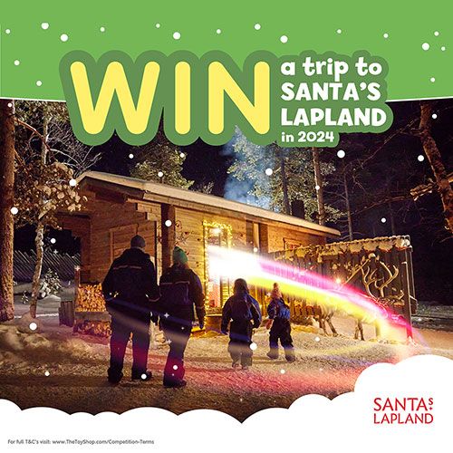 Win a trip to Santa's Lapland in 2024