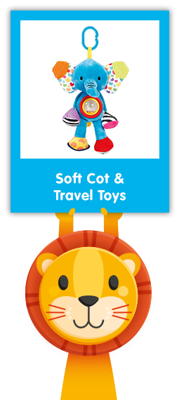 Little Lot - Soft Cot & Travel Toys